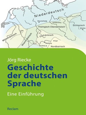 cover image of Geschichte der deutschen Sprache. Eine Einführung